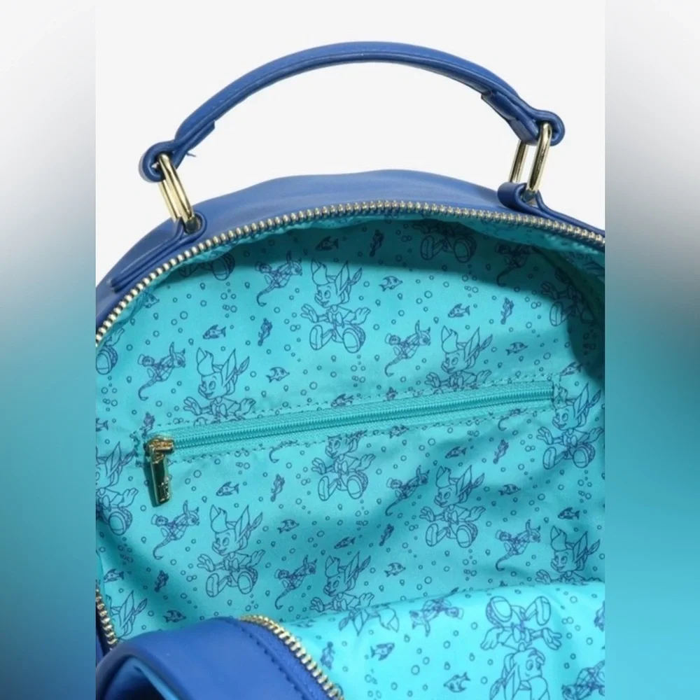 Disney Pinocchio Loungefly mini backpack & wallet set